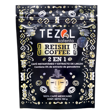 Café Adicionado con 5% de Extracto Ganoderma Tezal Kafenta Reishi Coffee